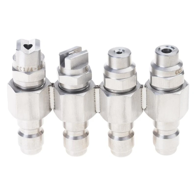 

E7CD Instantly Switches Cleaning Nozzles Highly pressure Washer Tip Corrosion Resistant Steel for 2-4GPM Pressure Washers