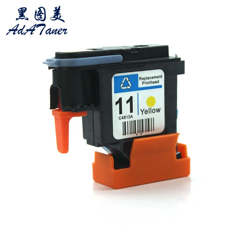 For HP 11 HP11 Printhead Black C4810A 4810 Color Print Head For HP DesignJet 100 500 510 Eco Solvent Compatible OEM Printheads