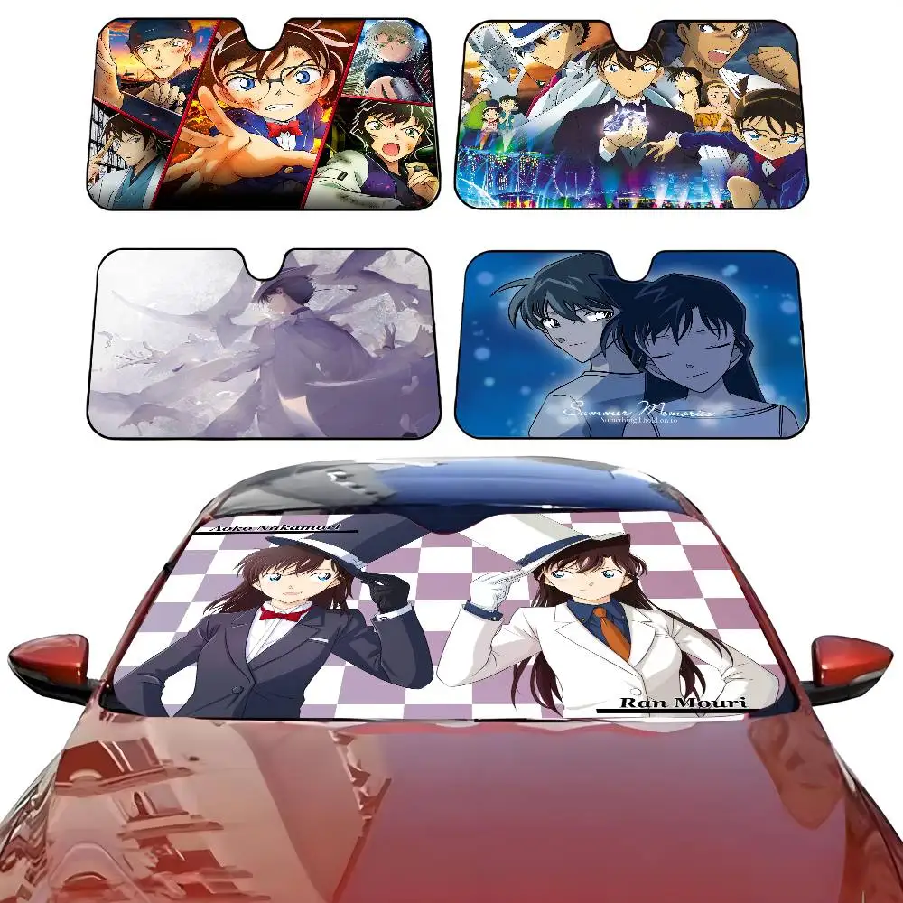 

ANIME D-Detective Conan Car SunShade Parasol Car Windshield Sun Shade UV Protection and Interior Cooler