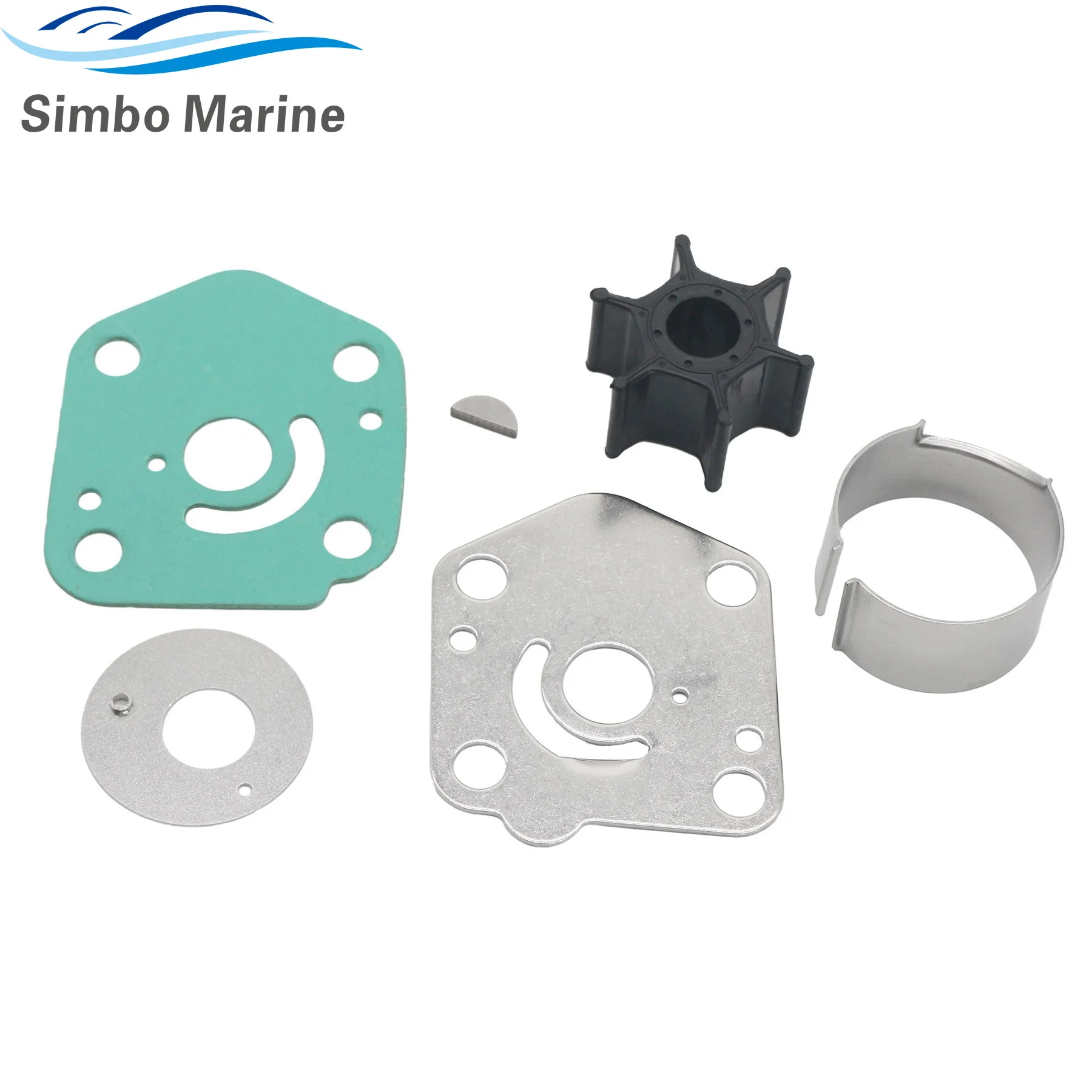 

Outboard Water Pump Impeller Rebuild Kit Compatible with Suzuki DT 9.9 15 4-Stroke 8HP 9.9HP 15HP Motor 17400-93911 17400-93912