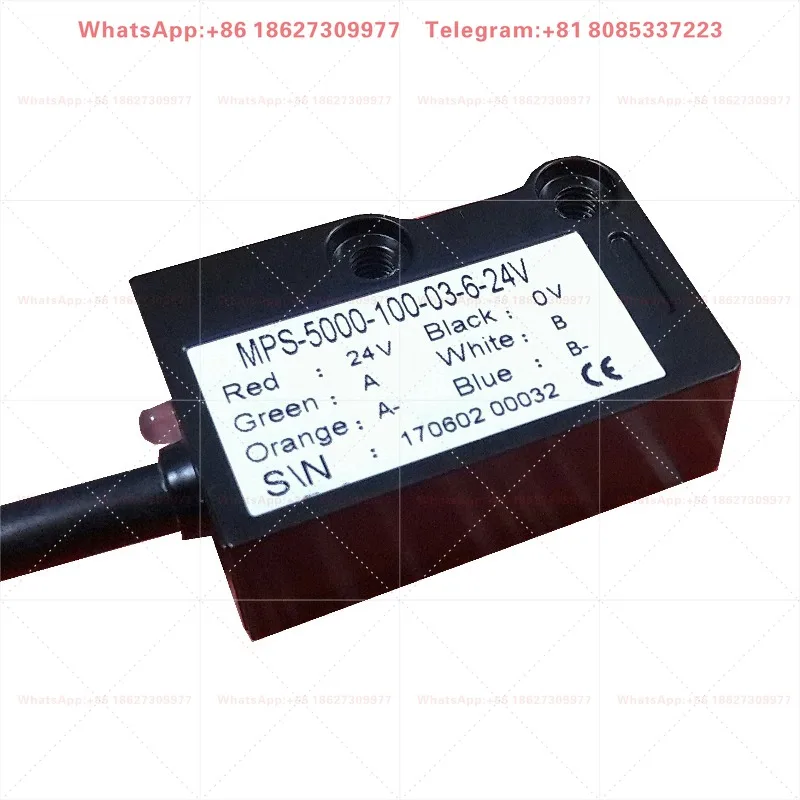 Magnetic grid ruler reading head MLS 5000 - 100-03-4 - 24V MPS die casting machine LP5000 - 005-3-8
