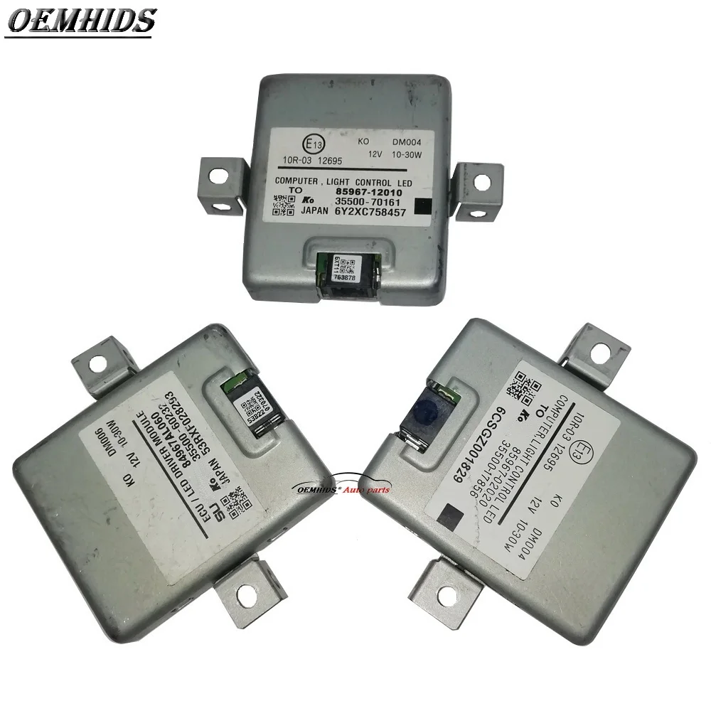 

85967-12010 85967-02020 35500-60232 84967AL060 Модуль управления светодиодными фарами DM004 DM006 Оригинальный OEM HID балласт