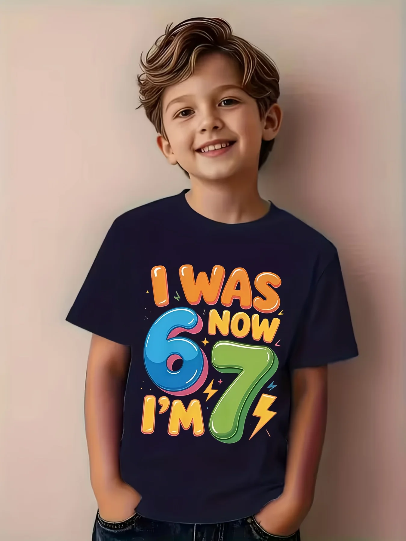 Boys Short Sleeve T-Shirt, 