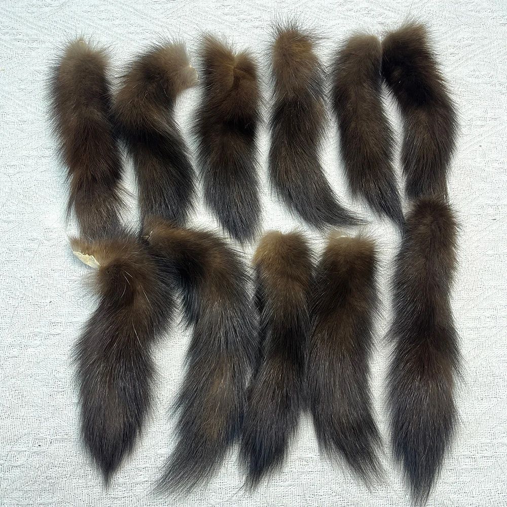 

Wholesale High Quality Russian Sables Tail Real Canadian Sables Tail Baum Marten