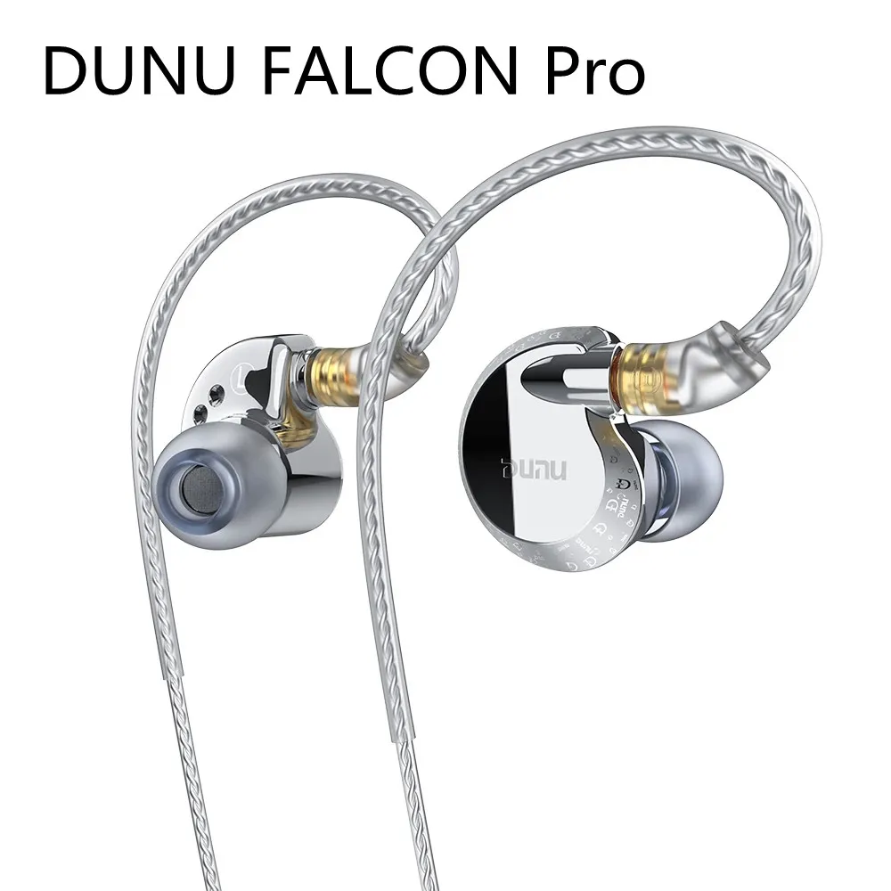 

DUNU FALCON Pro 10 мм ECLIPSE динамический драйвер наушники-вкладыши IEM наушники со съемным кабелем MMCX 6N OCC гарнитура