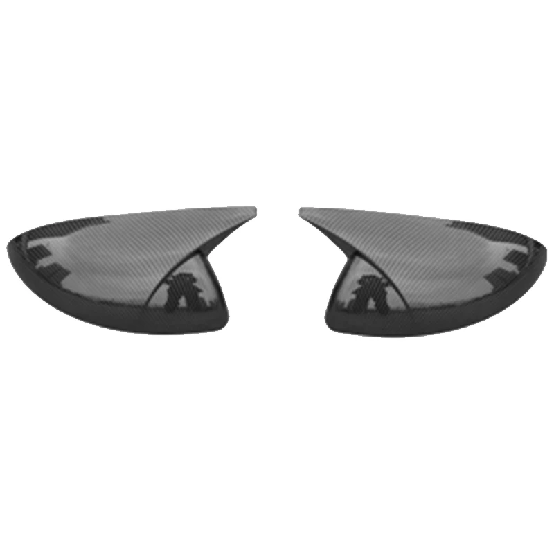 لنيسان سنترا سيلفي B18 2023 2024 2025 الثور القرن مرآة الرؤية الخلفية غطاء ديكور أسود لوازم الديكور الخارجي للسيارة #6