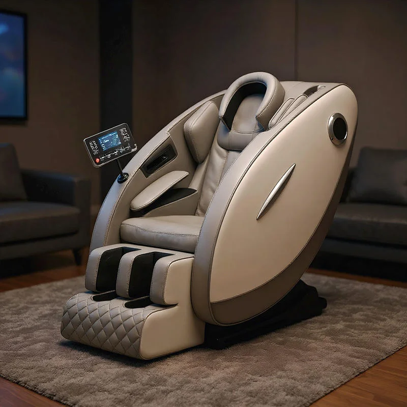 2025 Zero Gravity Shiatsu Massage Chair With Full Body Spa Heating Air Pressure Functions