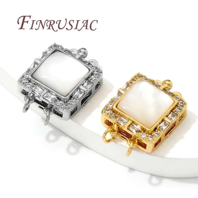 18K Real Gold Plated Box Safety Clasps For Jewelry Connectors For Bracelets Accessories,Jewellery Clasps Findings For DIY