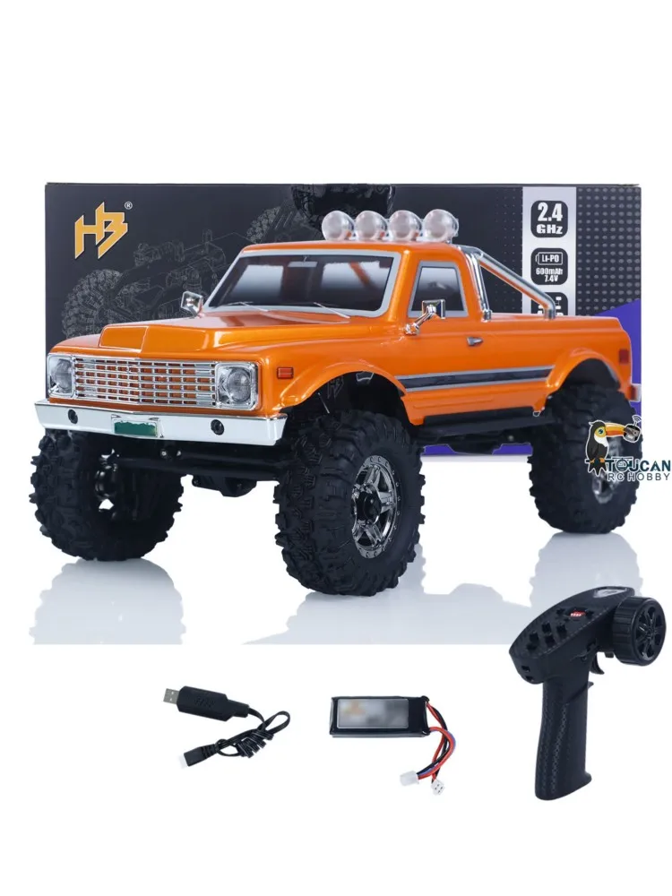Hobby Plus RC Rock Crawler 1/18 4*4 CR18P 1810504 Convoy EVO V2 2-versnellings elektrische mini radiografisch bestuurbare off-road auto servo op as - afbeelding 2