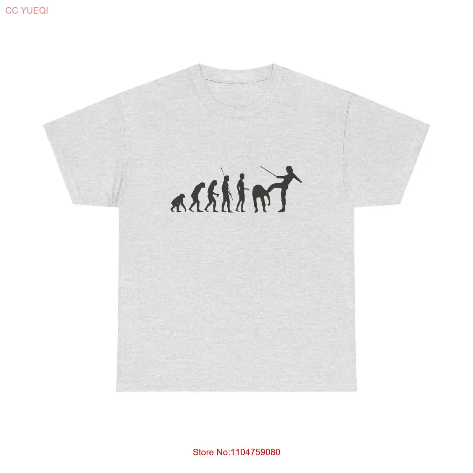 Funny Evolution Chart T Shirt Heavy Cotton New vintage Washed graphic designer clothes Unisex Casual Slightly Soft homme