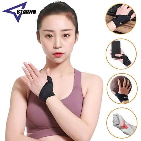 조정 가능한 손목 부목 교정기 엄지 지지대 안정기, 손가락 보호대 부상 보조 도구, 게임, 타이핑, 일상 활동용, 1 PC