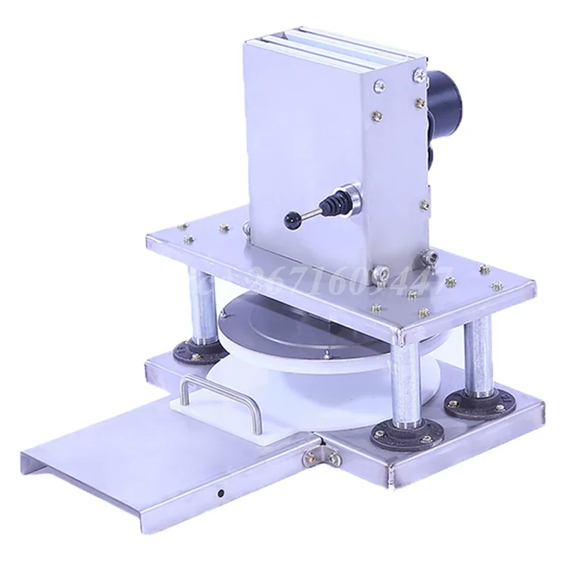 Electric Stainless Steel Pizza Dough Press Machine Dough Sheeter Maker Pancake Flattening Dough Machine