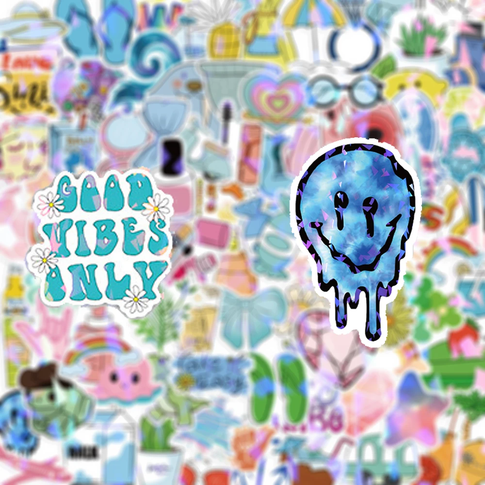 

10/50/100/200pcs INS Style Small Fresh Vsco Cartoon Stickers Cute Decals for Suitcase Notebook Laptop DIY Aesthetic Sticker Gift