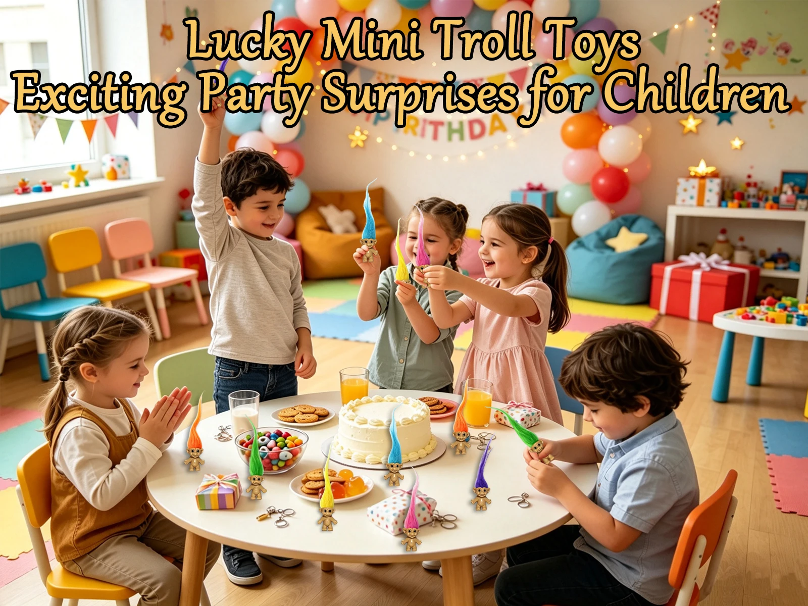 50-200 Stück Mini-Troll-Puppen Vintage Mini-Troll-Spielzeug für Kinder Geschenktüten-Füller Party-Geschenke Halloween Weihnachten Klassenzimmer-Geschenke – Detail 6