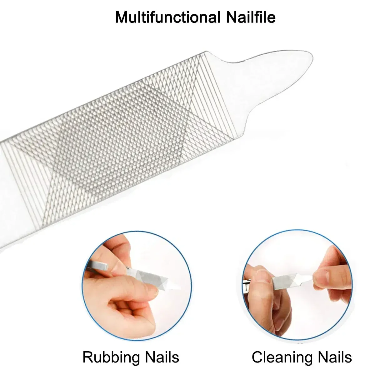 0,5 cm ultradünne Nagelknipser, tragbar, faltbar, multifunktional, Nagelknipser, Zange zum Entfernen von Hornhaut, Nagelwerkzeug – Detail 6