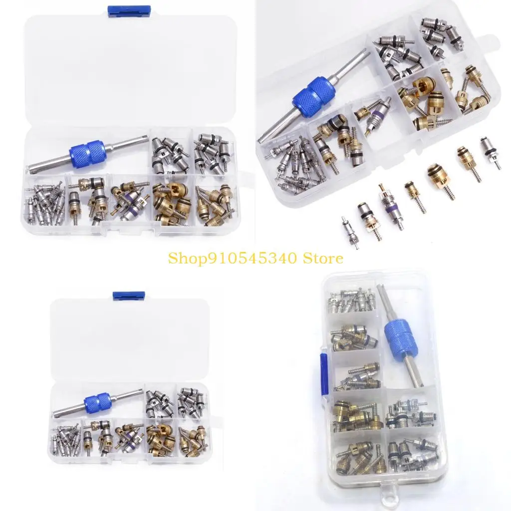 

U2JA Hot 39x R12 R134A Car Air Conditioning A/C Tire for Valve Stem Core Remover Tool