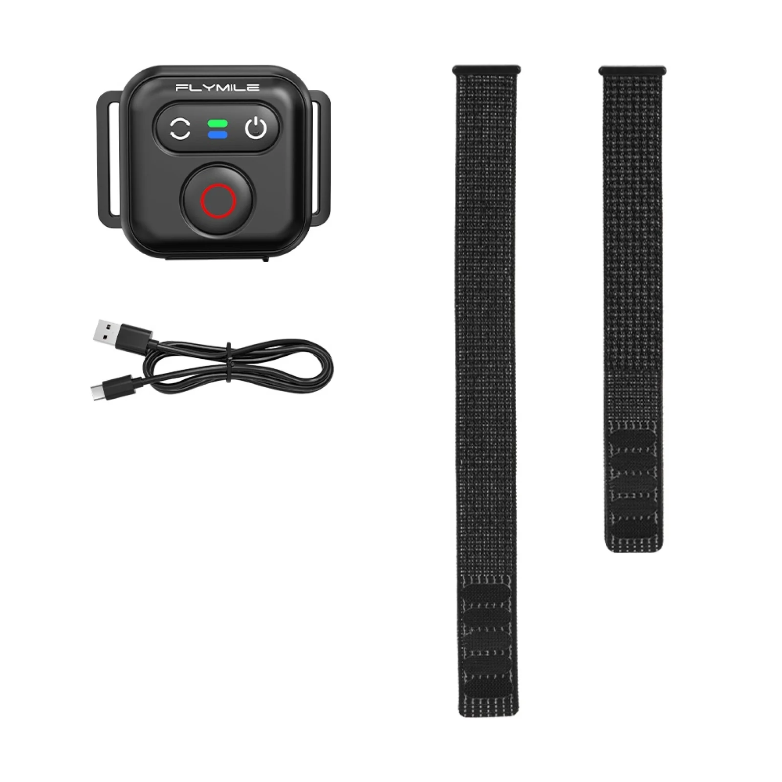 Smart Wireless Remote Control for Insta360 X6 & for DJI ACTION6, 50M Range Bluetooth-compatible Remote with Wrist Strap