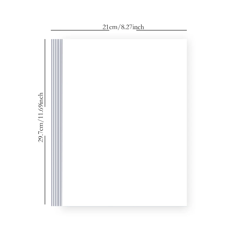 A4 25/50Pcs Double Side Glossy Inkjet Coated Paper 120/160/200/240/300G For Making Menu Cover Brochures Photo Picture Album Card