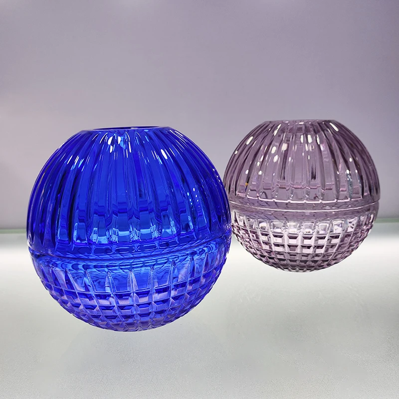 Home Decorations Mirror Luxury Crystal Glass Tissue Box