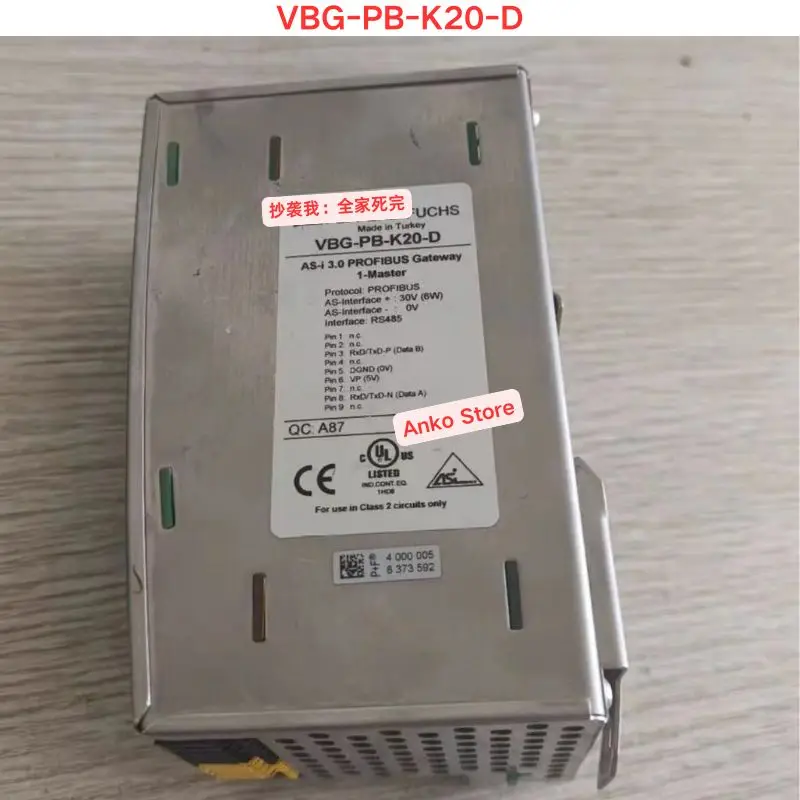 Teste de segunda mão OK, módulo VBG-PB-K20-D