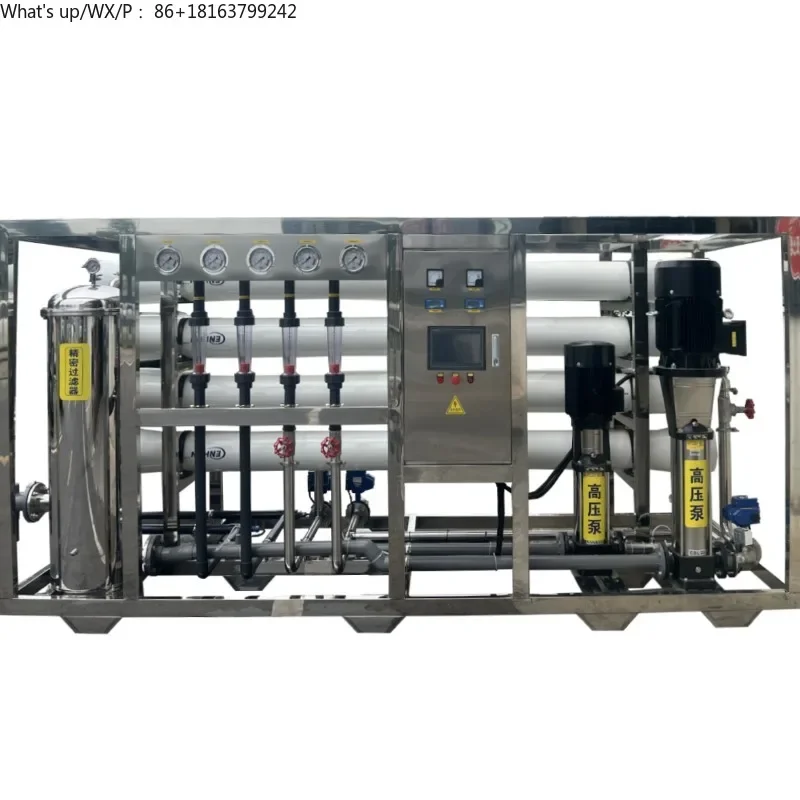 

Customized 1000l/h Two Double Stage Automatic Reverse Osmosis Purification Water Treatment System Ro Water Purifier Machine