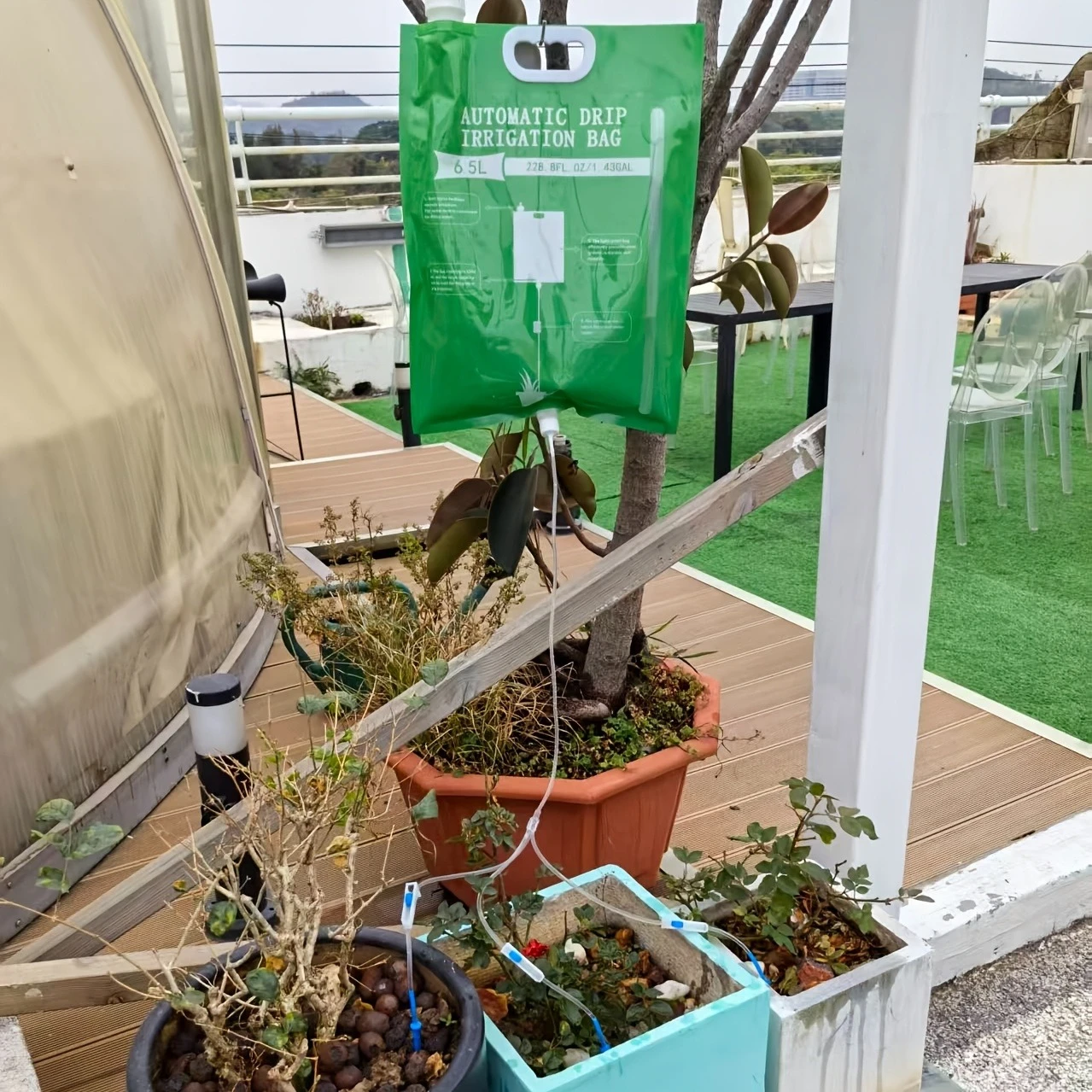 Automatic Watering Device Plant Watering Bag Control Of Water Dripping Flow Water Bag Lazy Travel Dripper