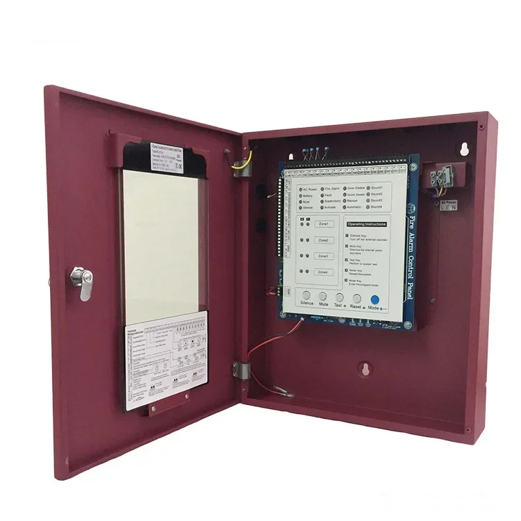 Conventional Fire Alarm Panels for 4 Zones