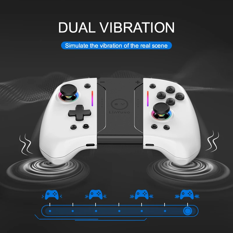 تحكم بلوتوث لاسلكي لجهاز نينتندو سويتش وOLED وLite وحدة تحكم Gamepad Gaming Command Mando Game Pad Accessories Hall