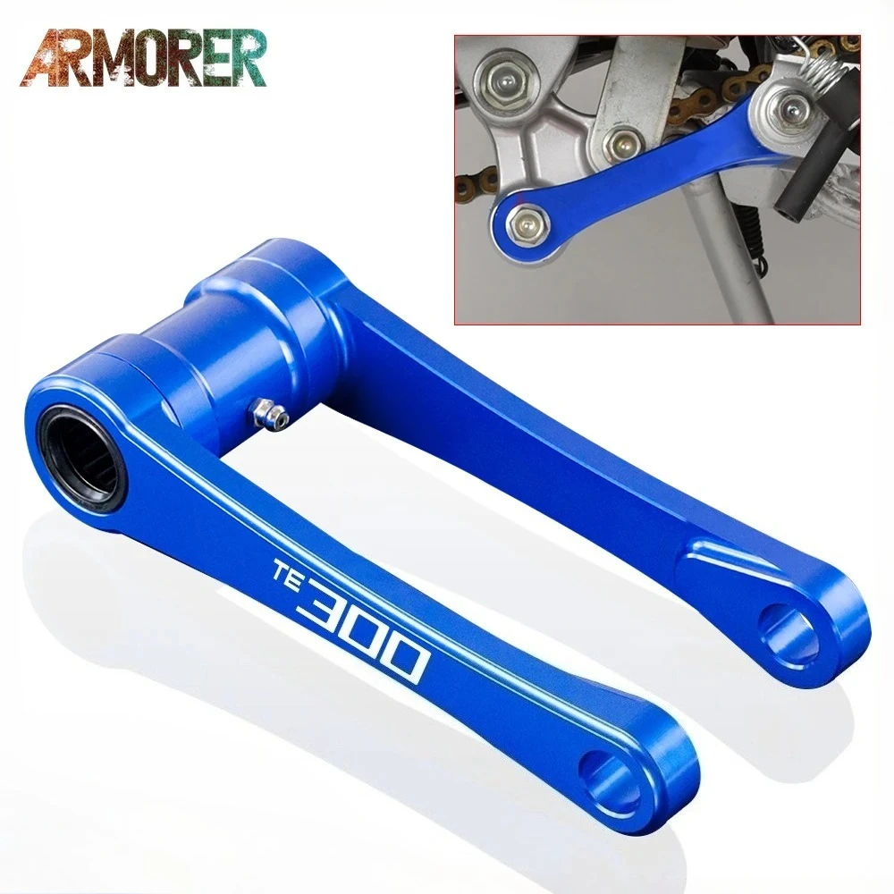 Motorcycle CNC Adjustable Lowering Link Kit Motocross Accessories For TE 300 300i TE300 2014 - 2018 TE300i 2019 - 2022