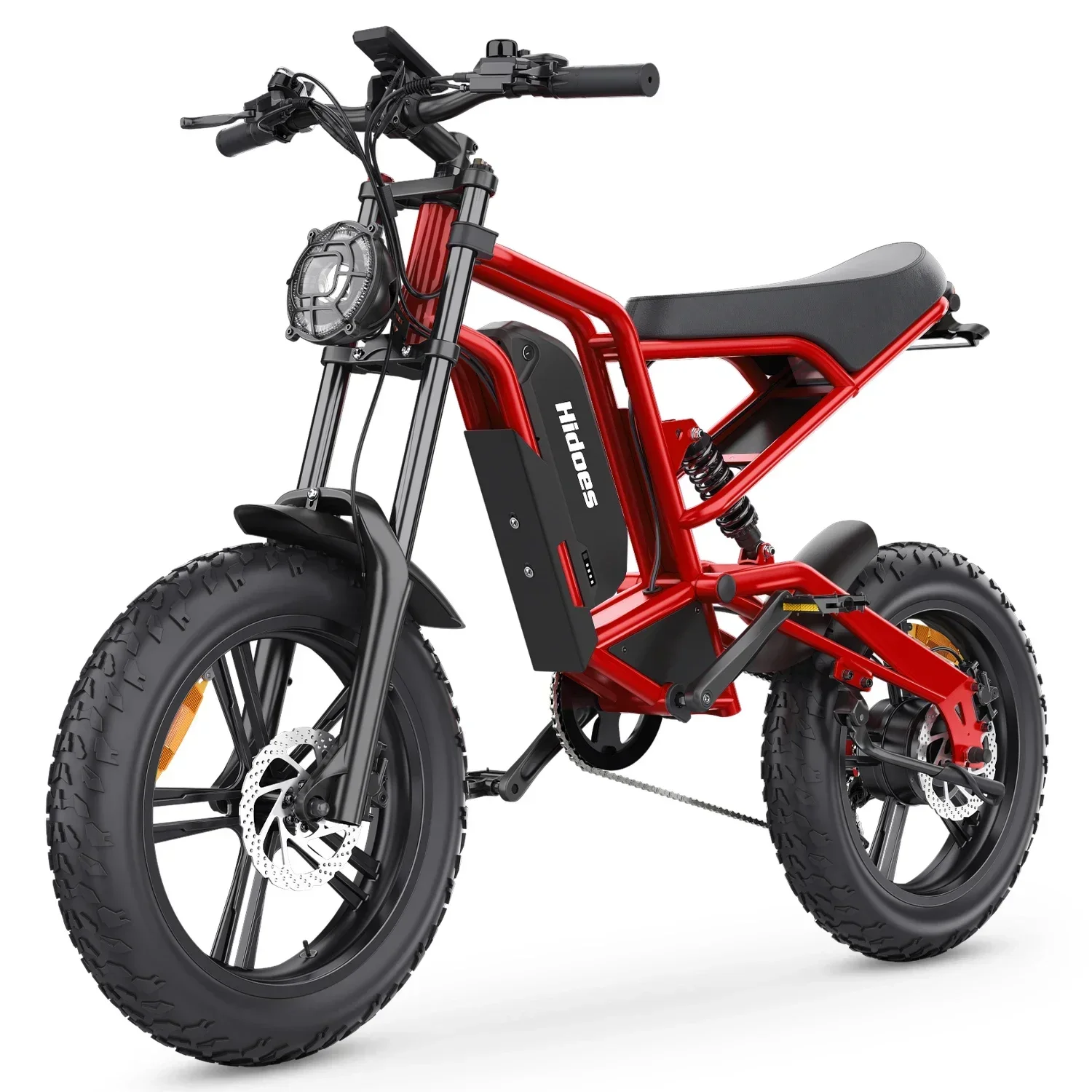 

Ebike B6 Fat Tire Moped Electric Bike Electric 1200W Motor Max Speed 50km/h 15AH Electric Mountain Bike