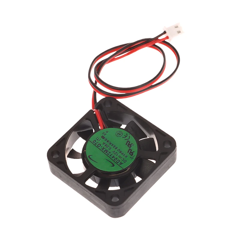 New 40MM 4010 Cooler AD0412MX-G70 For 40*40*10MM DC12V 0.08A 2-Line Hydraulic Bearing Silent Cooling Fan