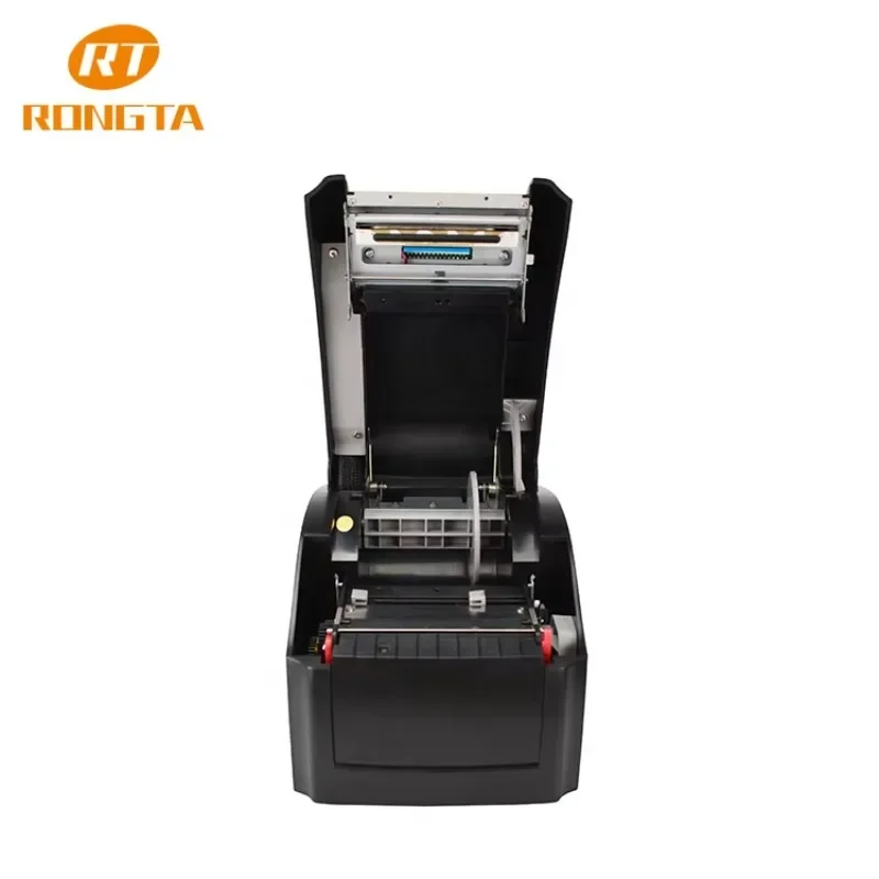 80mm 3 Inch Thermal Label Barcode Printer with USB Serial Parallel Ethernet Support Paper Peeling Function Rongta RP80VI