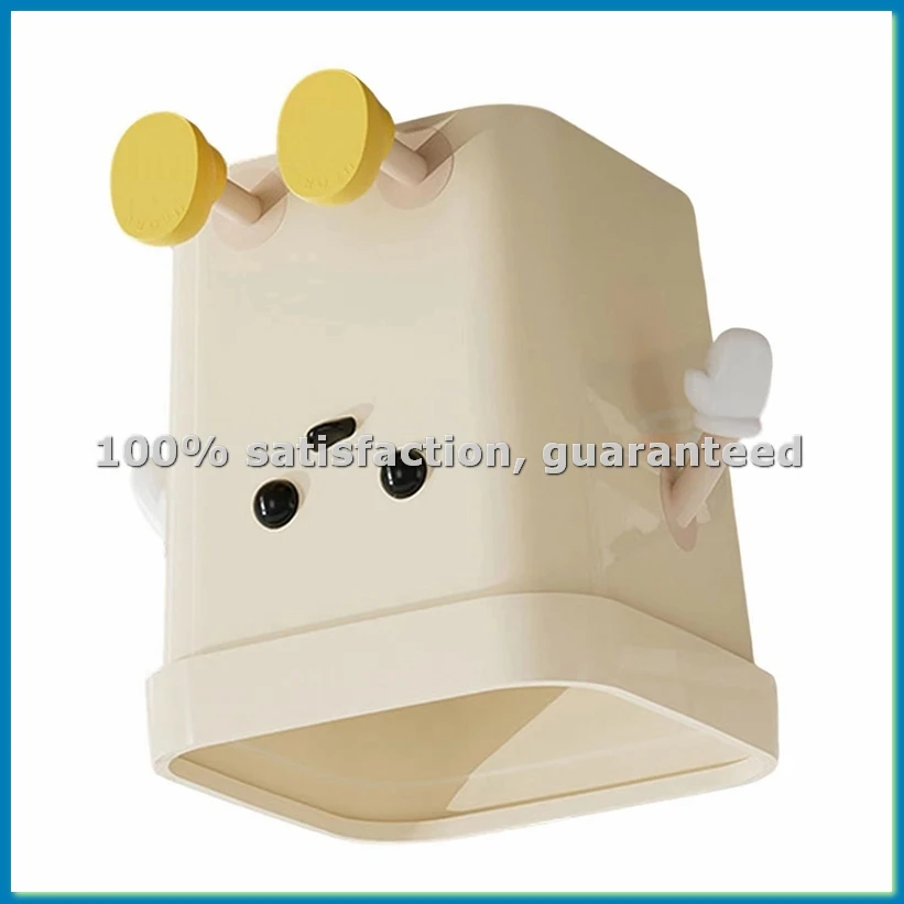 Trash Can Interesting Cute Garbage Bin Rubbish Container for Home Bathroom Under Desk Living Room Study M-A51M