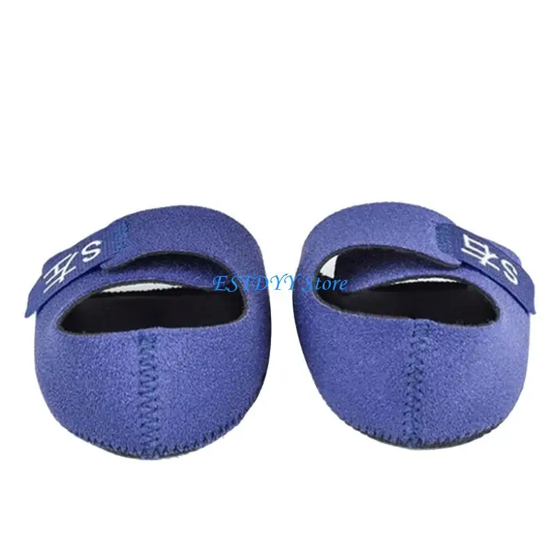 

G6DE Nonslip Rubber Heel Protectors Regulable Straps Flexible Heel Protectors Prevents Shoe Rubbing Blister Prevention