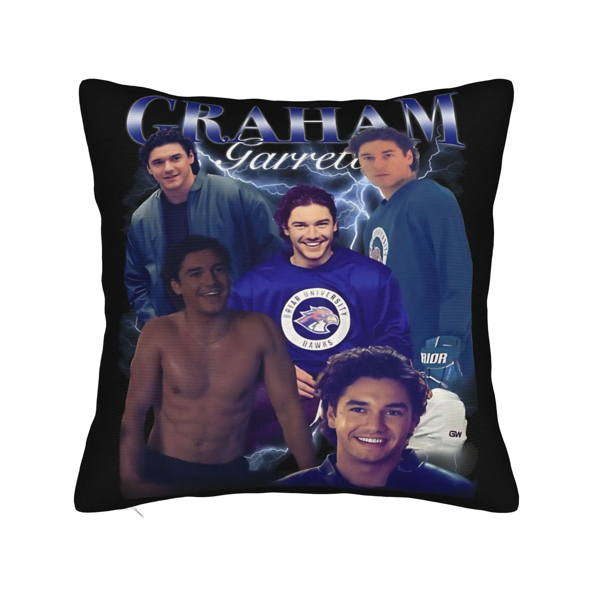 Off Campus Garrett Graham  Pillow Case  Graphic Pillow Cover For Chair Sofa Home Decor Vintage Cushion Cover
