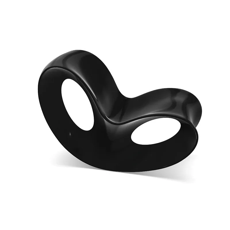 

Creative fiberglass leisure seat simple tumbler sitting area entertainment lazy nap living room rocking reclining chair