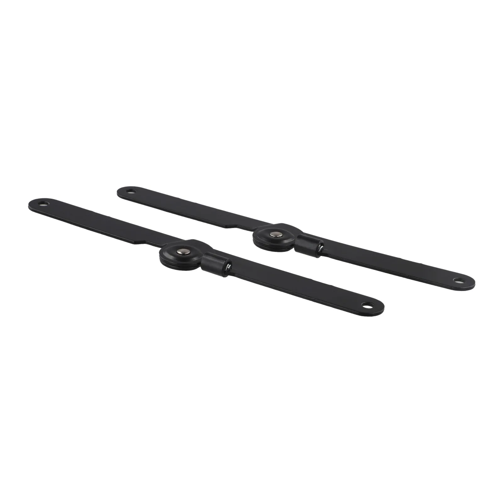 Iron Hinges Heavy Duty Hinges Furniture Assembly Black Black Iron Cabinet Hinges Set Folding Hinge Installation Kit