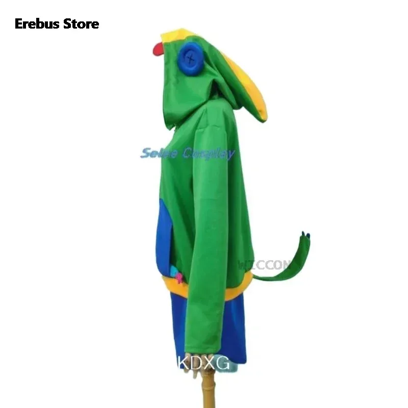 QQ 123Leon تأثيري الأسطوري Hoddies الزاحف الزي الموحد أنيمي للجنسين أعلى السراويل هالوين حفلة لعب الأدوار Doujin الملابس