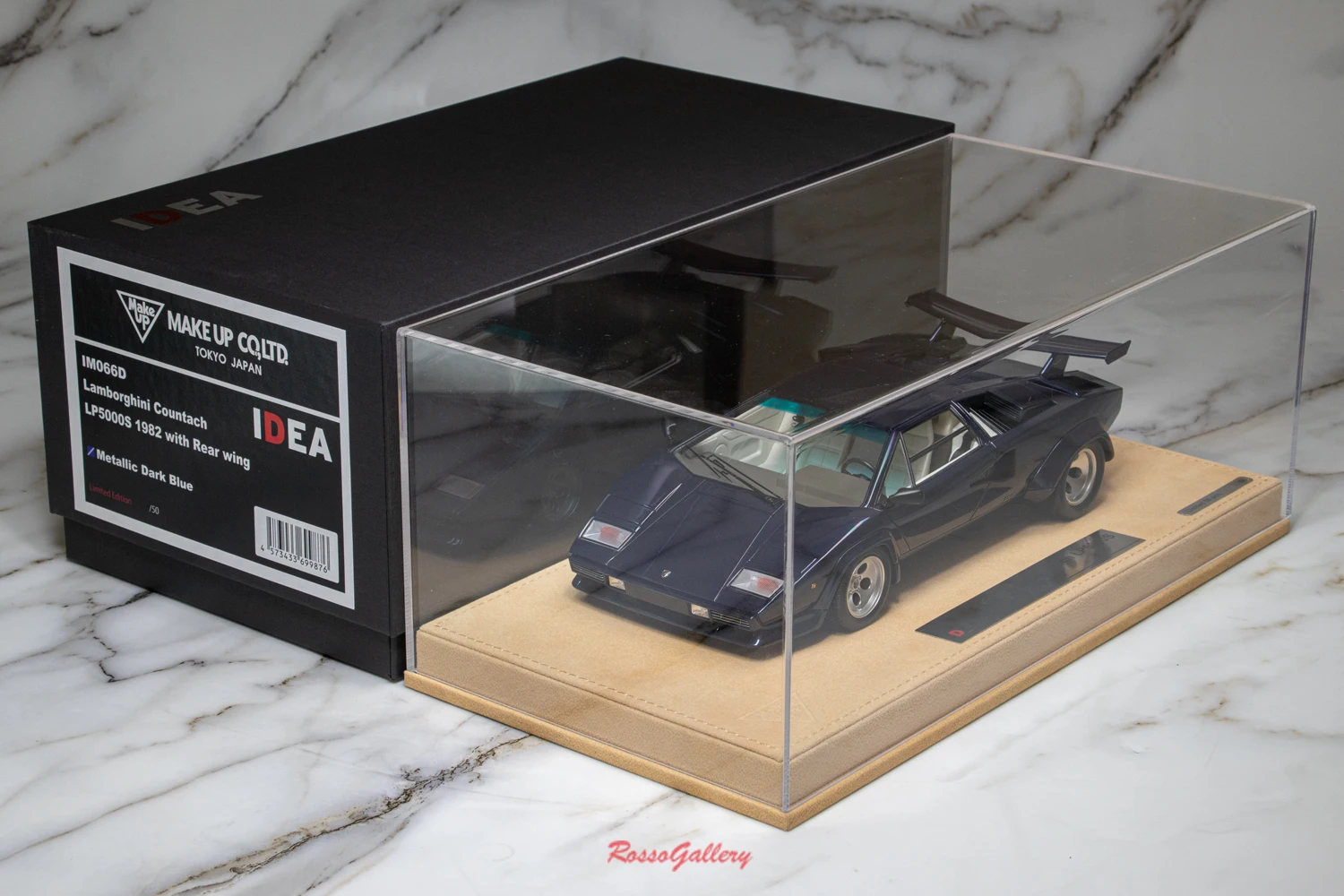 シミュレーション版樹脂金属静的車モデル,1:18のおもちゃ,ルパック5000s 1982