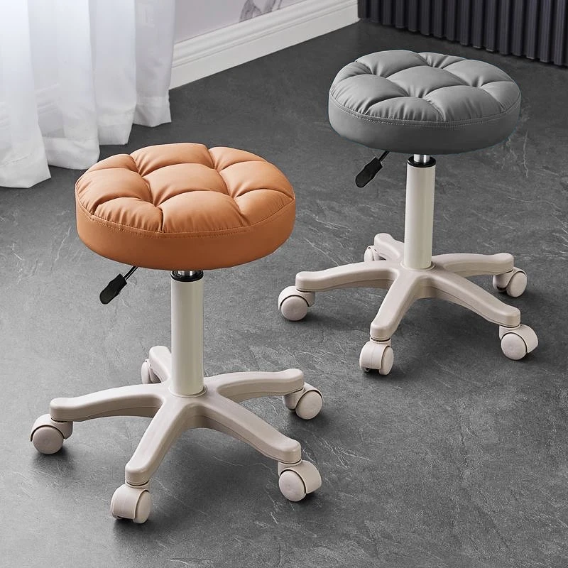 Multi-function Makeup Wheels Chairs Barber Pedicure Office Professional Hairdressing Barber Chairs Esthetician Beauty  Salon