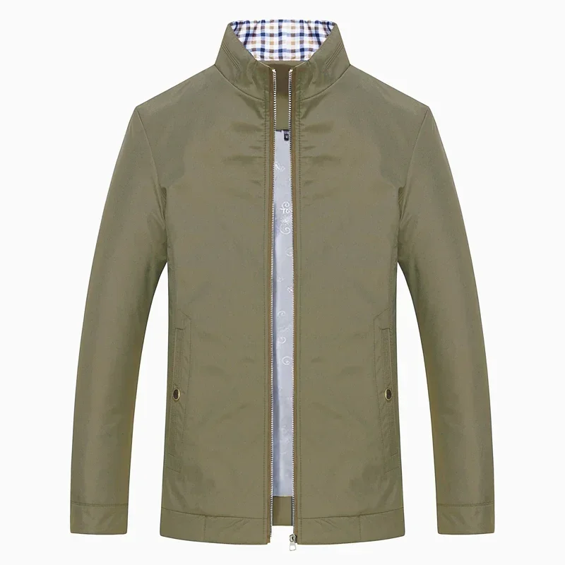 Blouson aviateur pour homme, tendance, élégant, léger, coupe-vent, veste décontractée pour homme, printemps, automne, veste en plumes pour homme
