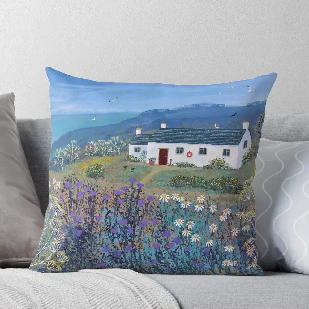 

A Place by the Sea Throw Pillow Covers For Sofas Cushions For Children pillow