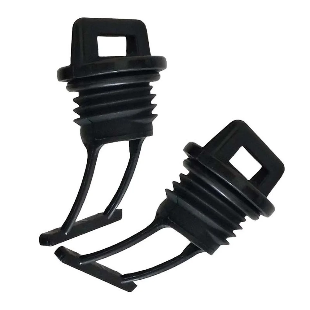 For Kayaking Trips Boat Drain Stopper Nylon Drain Stopper Strong Black Nylon Material For KAYAK Drainage Holes