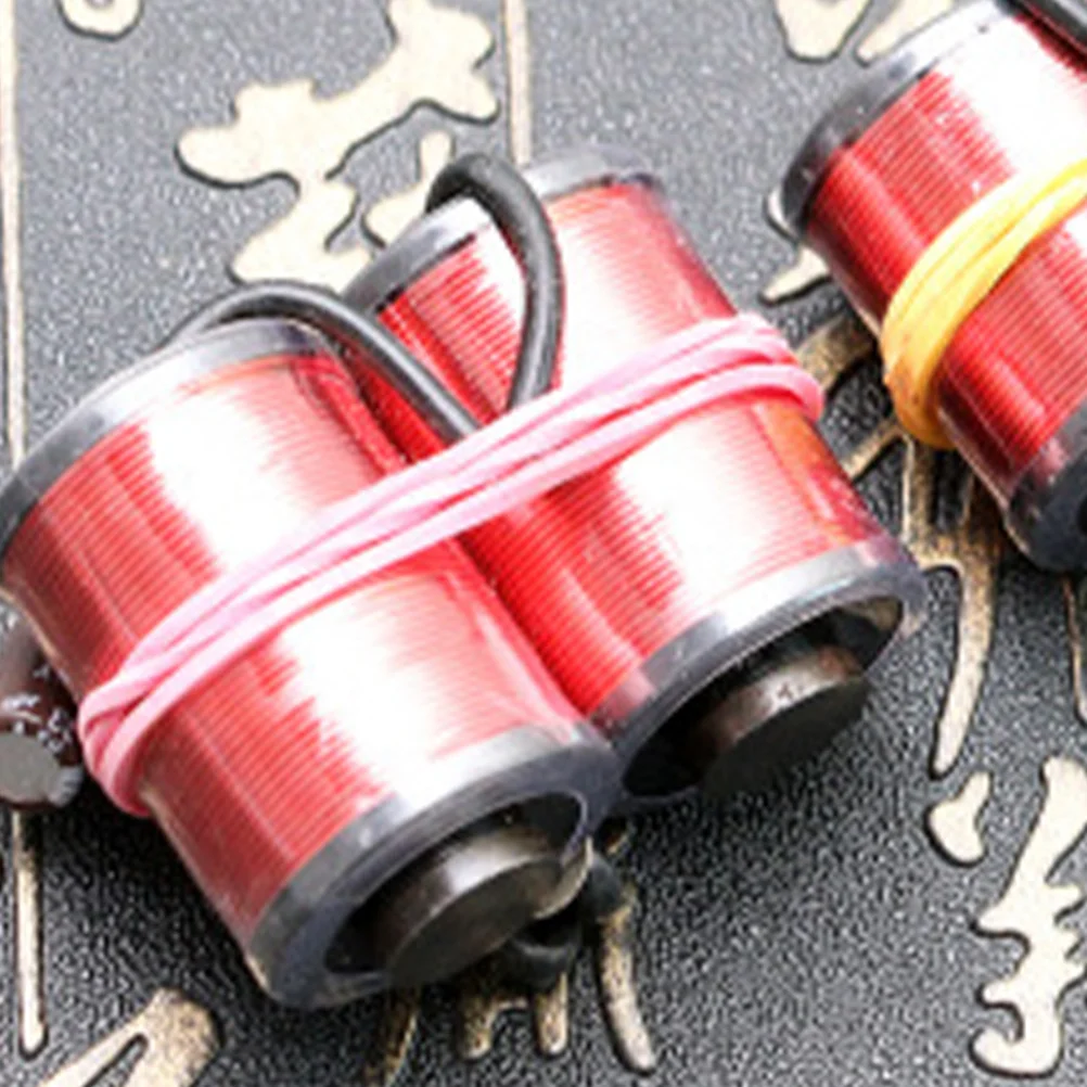 Copper Wire Machine Coil 32mm Red Durable Replacement Parts for Tattoo Liner Shader Body Machine Coil