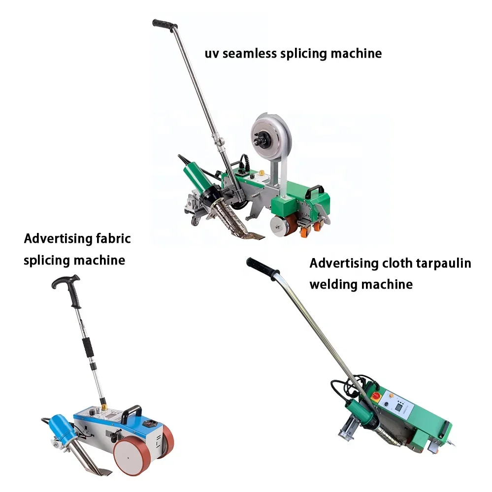 110V/220V Dual Voltage PVC Tarpaulin Welder – 2000W Automatic Banner & PPR Welding Machine