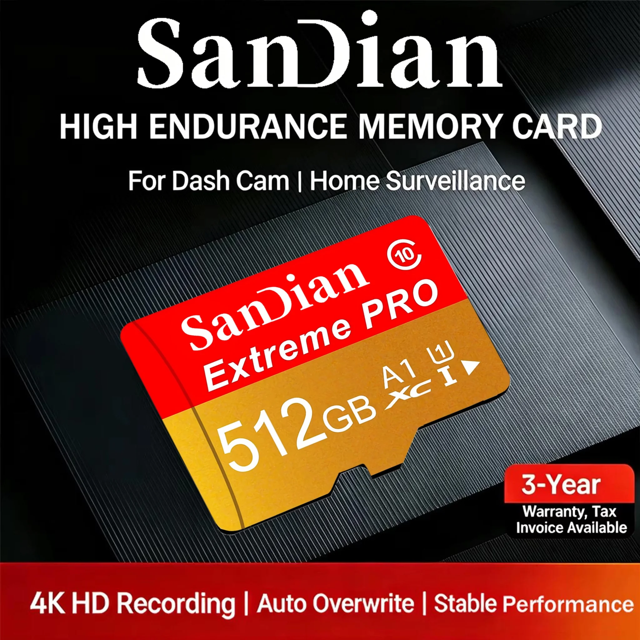 SD Cards 256GB Memory Card 128GB Micro TF SD Card 32GB TF Cards File Storage Video Recording A2 V10 for Phone/GPS/MP4 Player