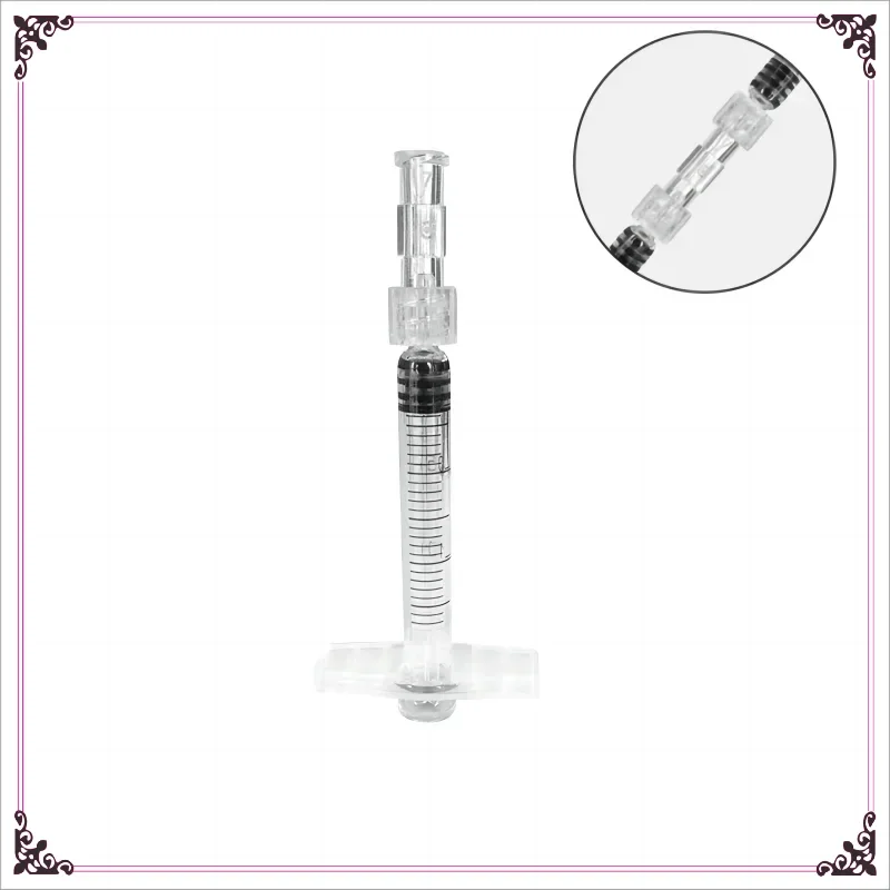 

Transparent Female To Female Coupler Luer Syringe Connector Easy To Use Plastic for Pneumatic Parts Durable 4mm Aperture