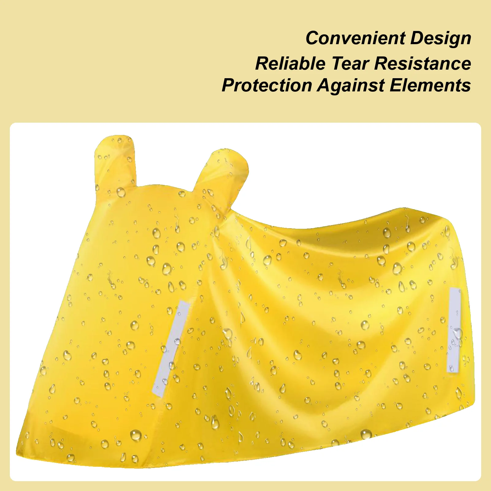 Motorcycle Cover Waterproof Outdoor Heavy Duty Rainproof Dirt Bike Cover Electric Vehicle Protector For Scooter Electric Vehicle