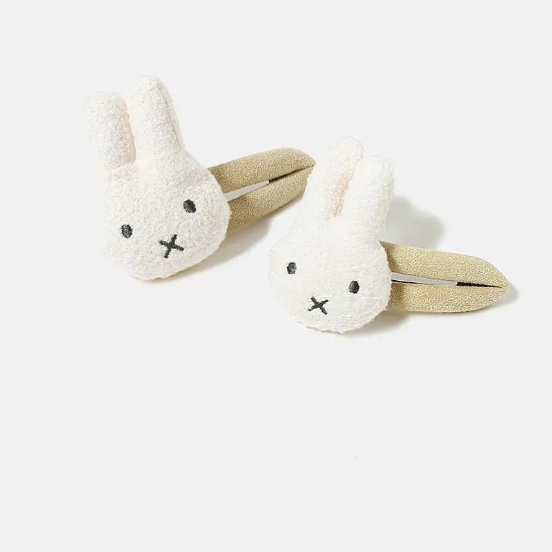 

Заколка для волос Miffy Rabbit, милые плюшевые аниме, простые, милые, изысканные, заколки для челки, аксессуары для волос с героями мультфильмов для девочек