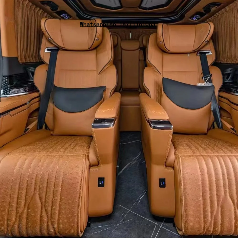 VIP Captain Luxury Electric Auto Seat for MPV with Footrest Headrest and Massage